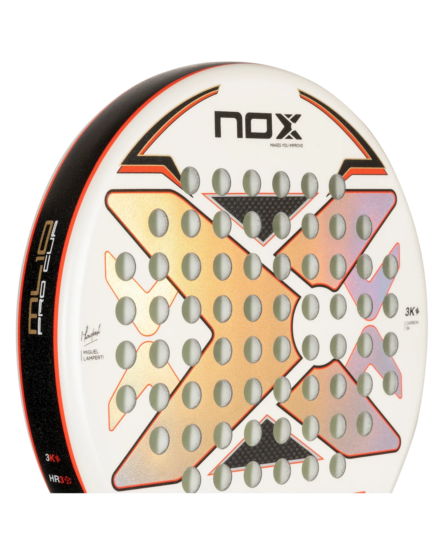 Nox ML10 PRO CUP Luxury 2024 Miguel Lamperti's racket